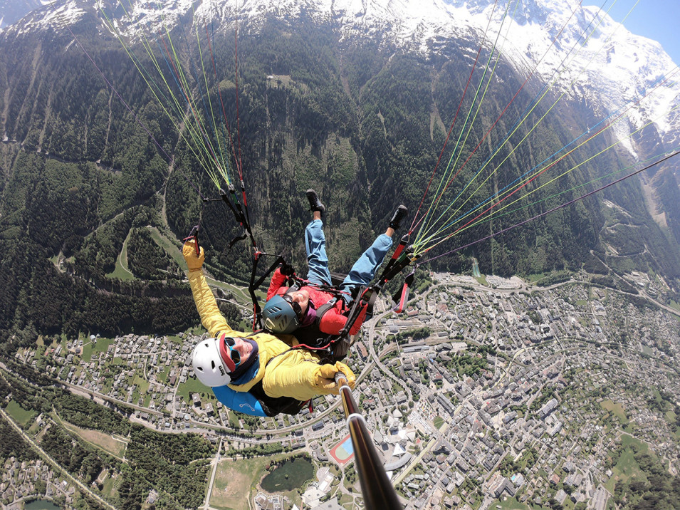 paragliding flight-Planpraz